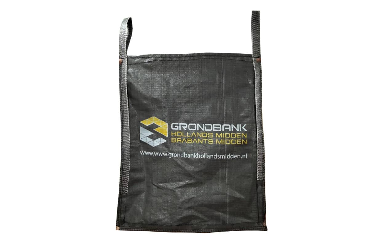 Bedrukte big bag met logo - 80 x 80 x 80 cm (1000 kg)