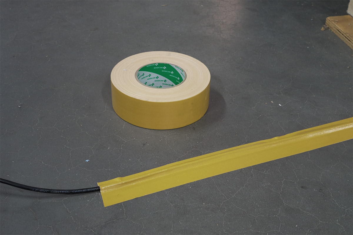 Nichiban® 1200 gaffa tape geel - 38mm x 50m