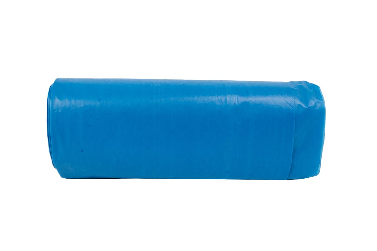 LDPE afvalzakken blauw 120L - 70 x 110cm x 55my (200 st)