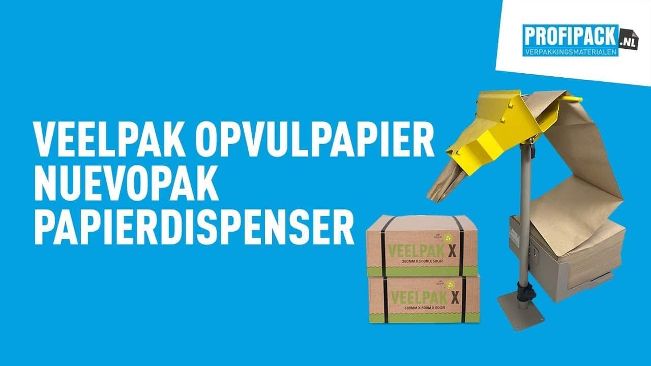 Veelpak X opvulpapier - 380mm x 360m x 70gr.