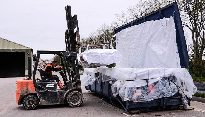 Asbest platenzak en containerzak