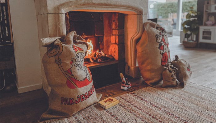 Jute zak Sinterklaas