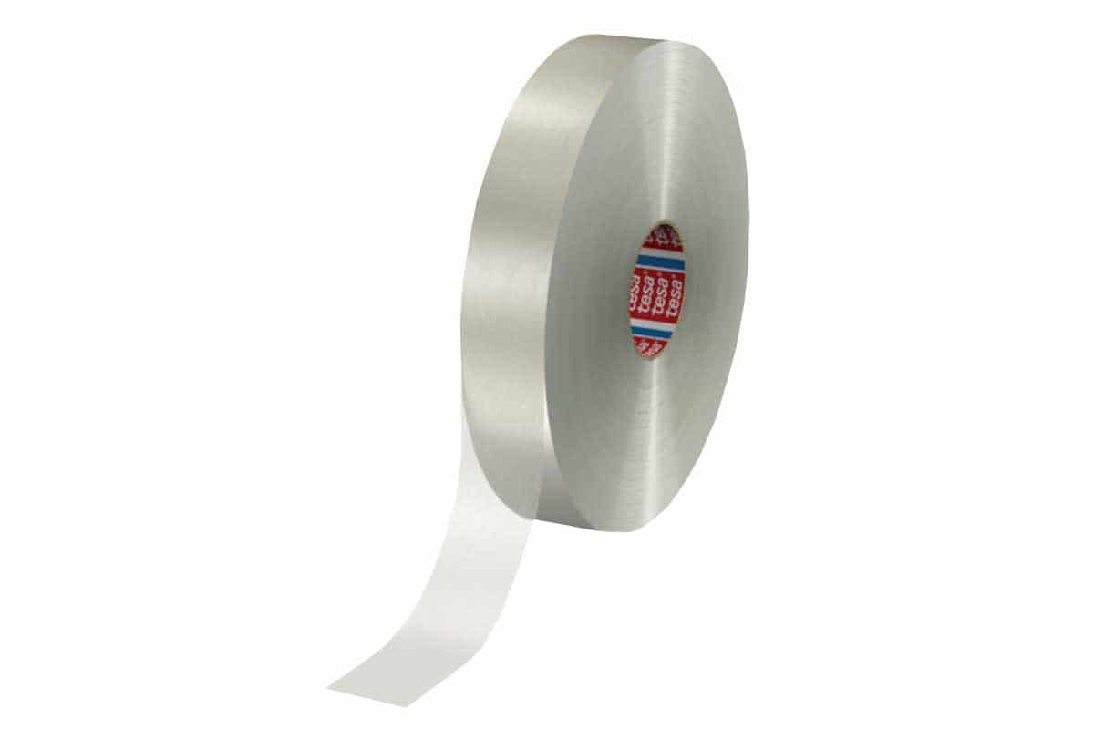 PET machinetape - 50mm x 1000m (70% gerecycled Tesa 60412)