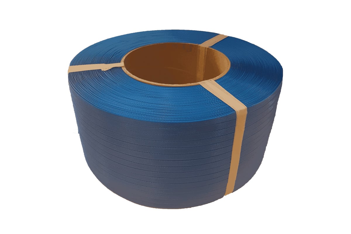 PP omsnoeringsband blauw - 15,5mm x 1.800 m x 0,55mm