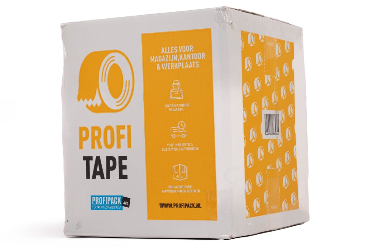 machinetape pp hotmelt transparant | Profipack