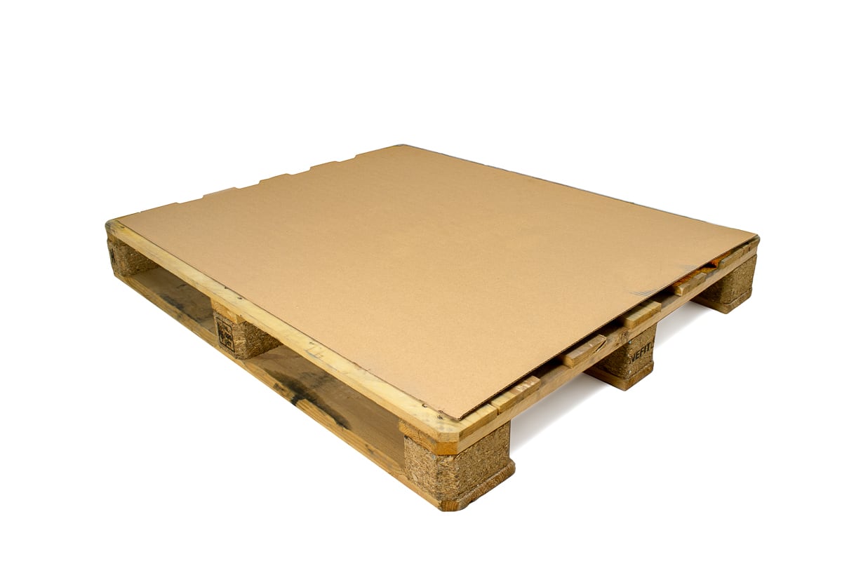 Kartonnen palletplaten BLOK - 95 x 115cm x 3mm