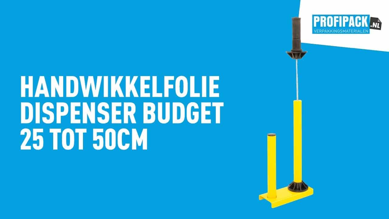 Handwikkelfolie dispenser budget 25 - 50cm