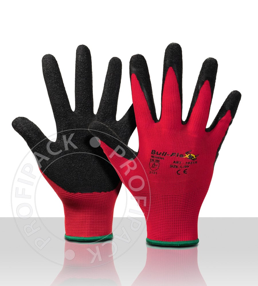 Bullflex Latex montagehandschoenen - maat 10/XL