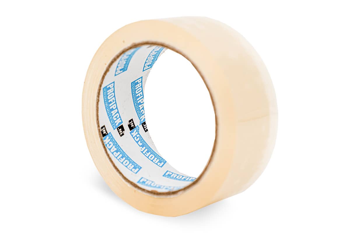 PP acryl tape transparant - 48mm x 66m 38.0000 millimeter