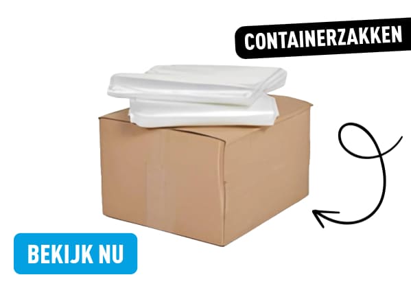 afval scheiden verleden tijd 2025 - containerzakken