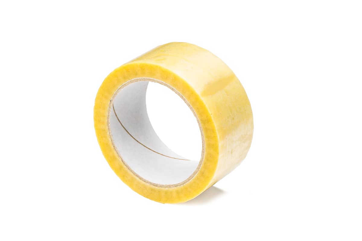 PVC tape transparant - 38mm x 66m